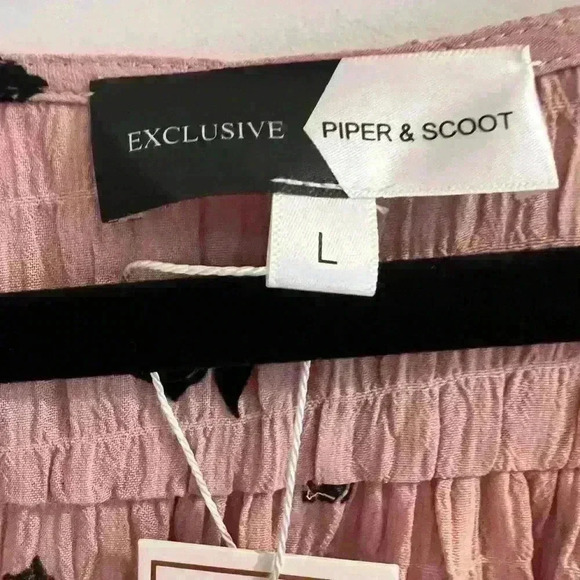 Finley Floral Maxi Dress in Pink size large - Picture 5 of 5